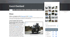 Desktop Screenshot of guzzioverland.co.uk